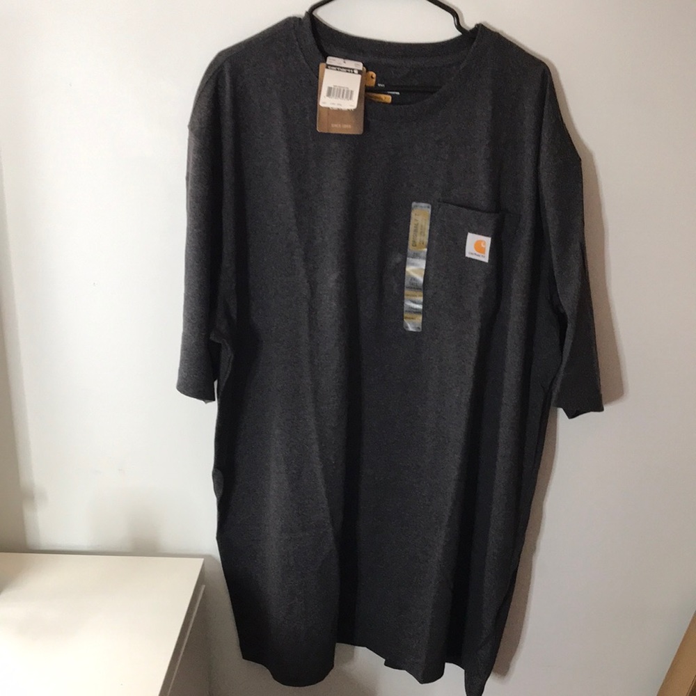 New Mens Carhartt Short-Sleeve Pocket Tshirt